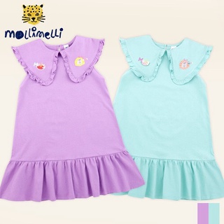 Váy bé gái cổ sen nhọn bèo đuôi cá moli. ha3048 | todokids