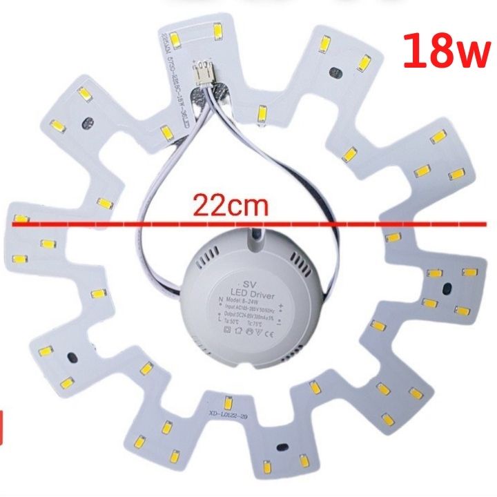 BÓNG LED VÒNG THAY THẾ ĐÈN TRẦN VÀ ĐÈN HÀO QUANG 12W 18W 24W