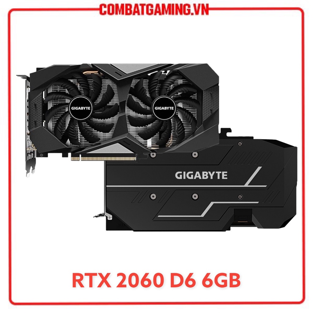 Card Màn Hình Gigabyte RTX 2060 6GB &amp; RTX 2060 Super 8GB GDDR6