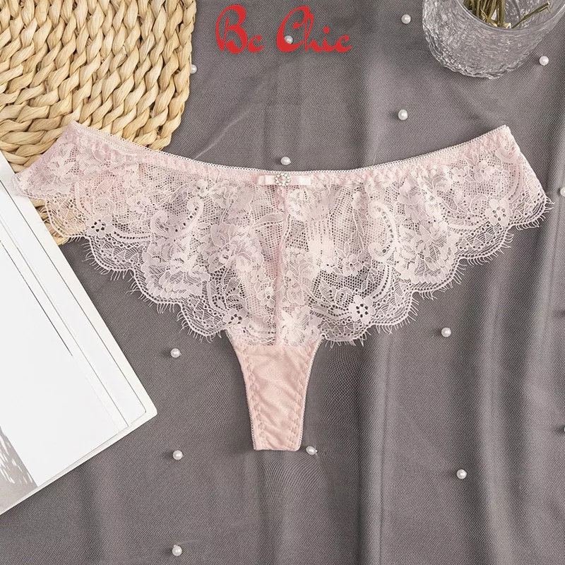 Quần Lót Nữ Lọt Khe , Quần Lót Ren Lọt Khe phối tầng điệu đà quyến rũ gợi cảm mã Q8005 BC_CHIC LINGERIE