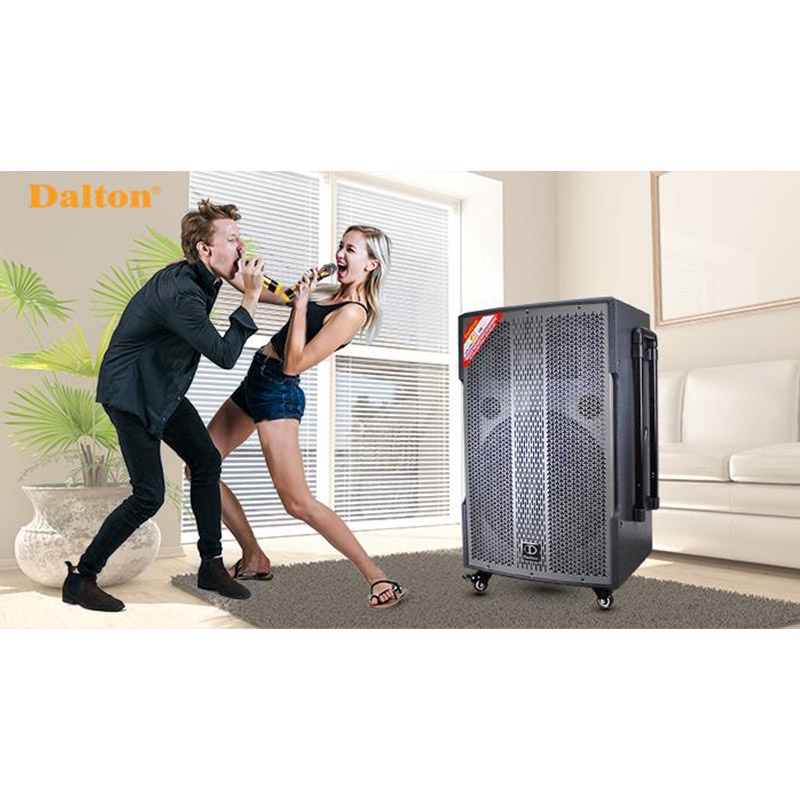 Loa kéo Dalton TS-15G500X (Kèm 2 mic ko dây) 600W Bass 40cm