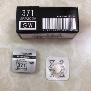 PIN ĐỒNG HỒ Maxell SR920SW-371 Chính hãng