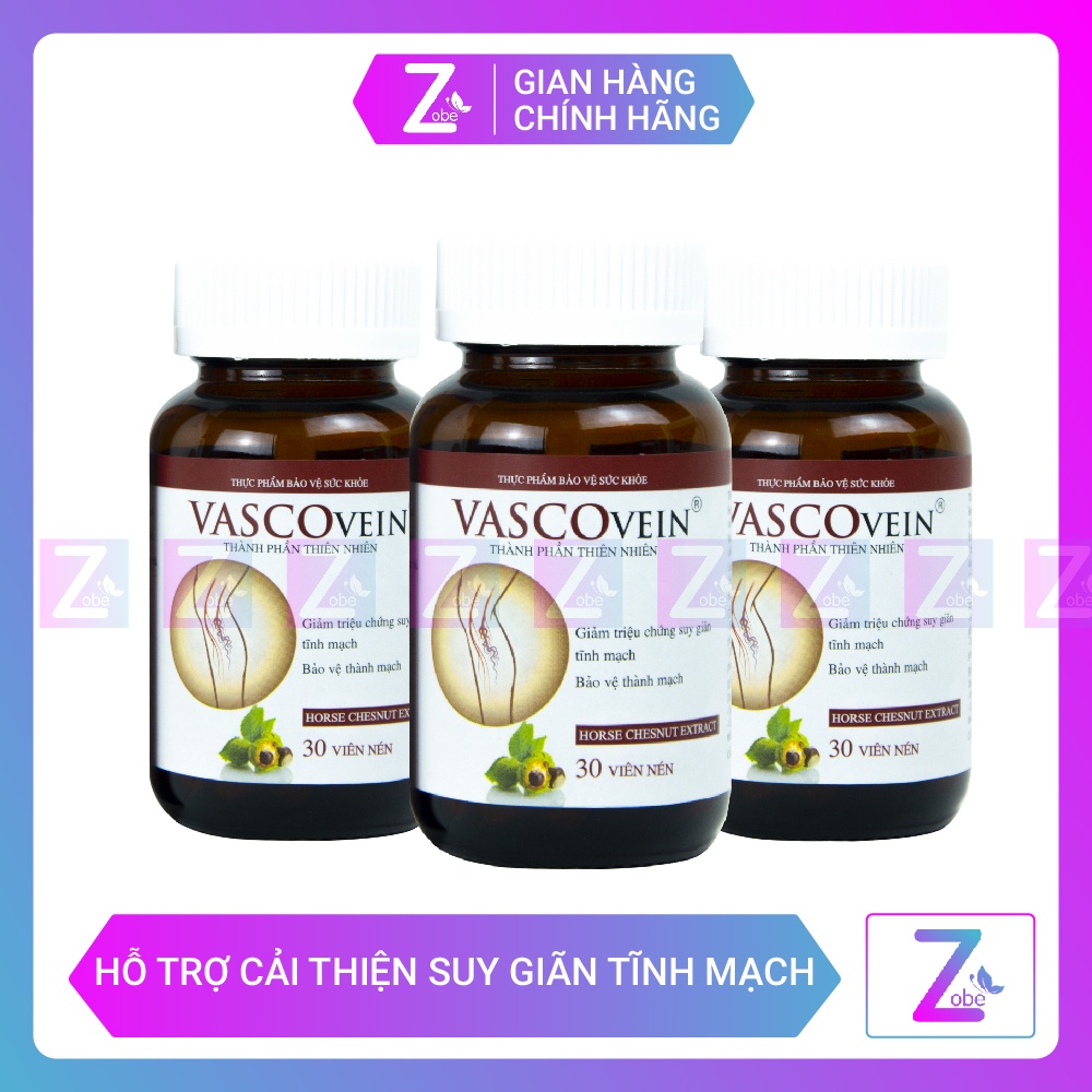 Viên uống hỗ trợ điều trị và phòng ngừa suy giãn tĩnh mạch VASCOVEIN