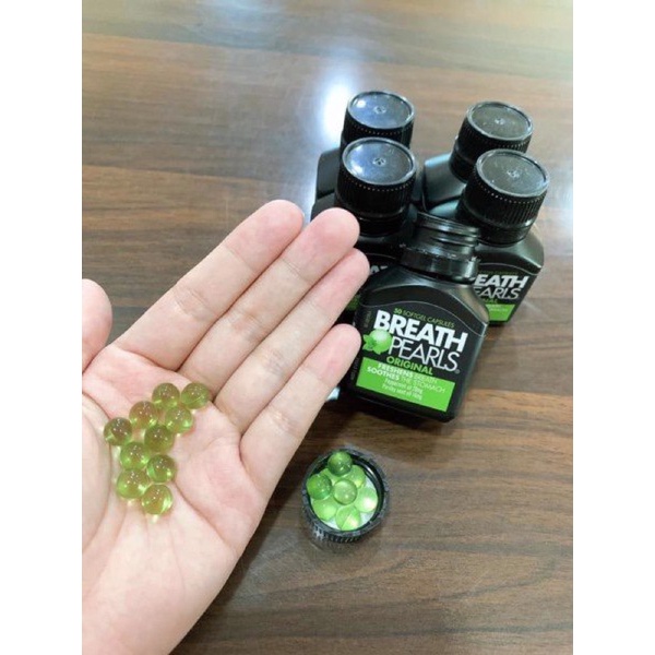 Viên Uống Thơm Miệng Breath Pearls Úc