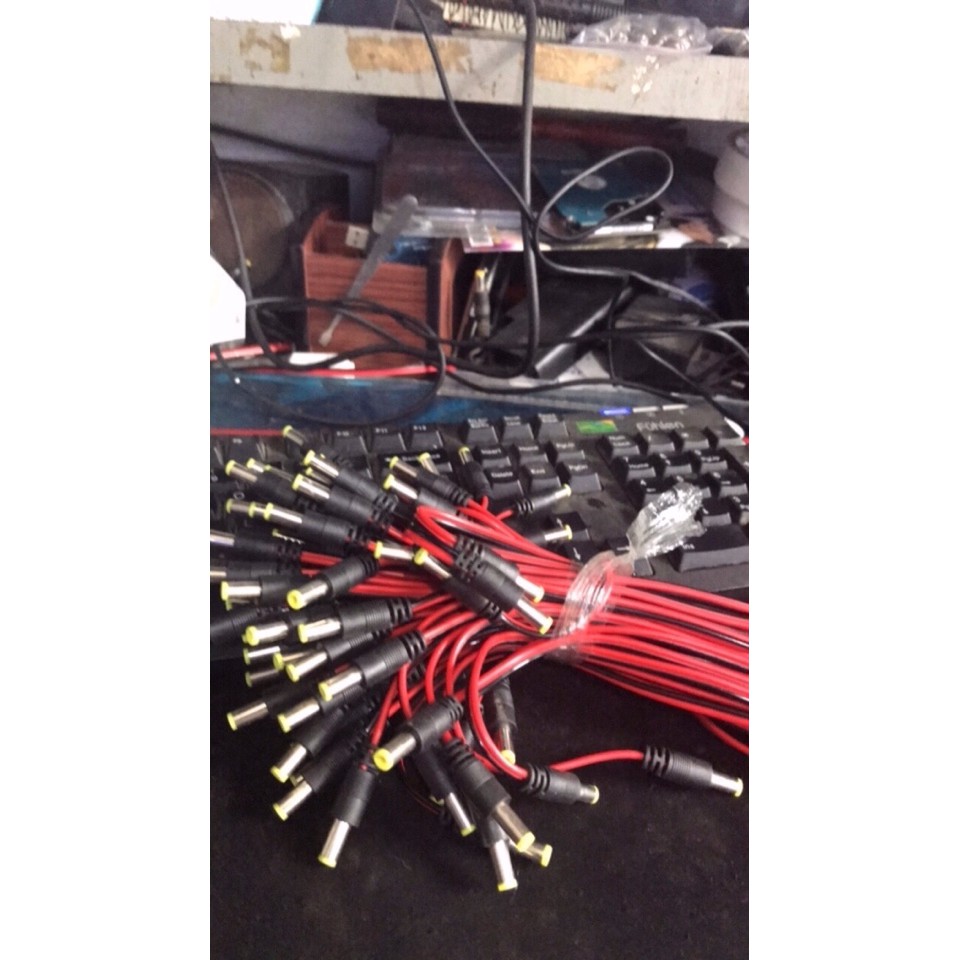 Bó 10 sợi dây nối nguồn DC cho Camera