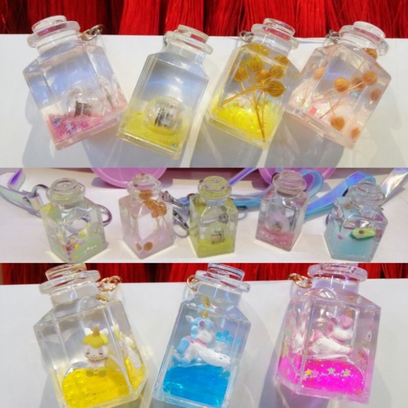 Móc khoá nước các mẫu trà sữa ... cute