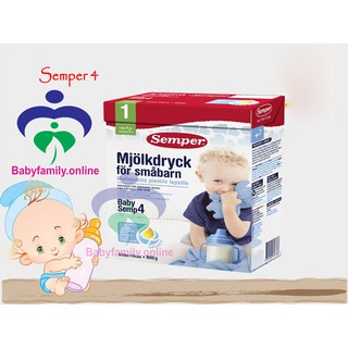 Sữa Bột Semper Các Số 1,2,3,4 - 800g