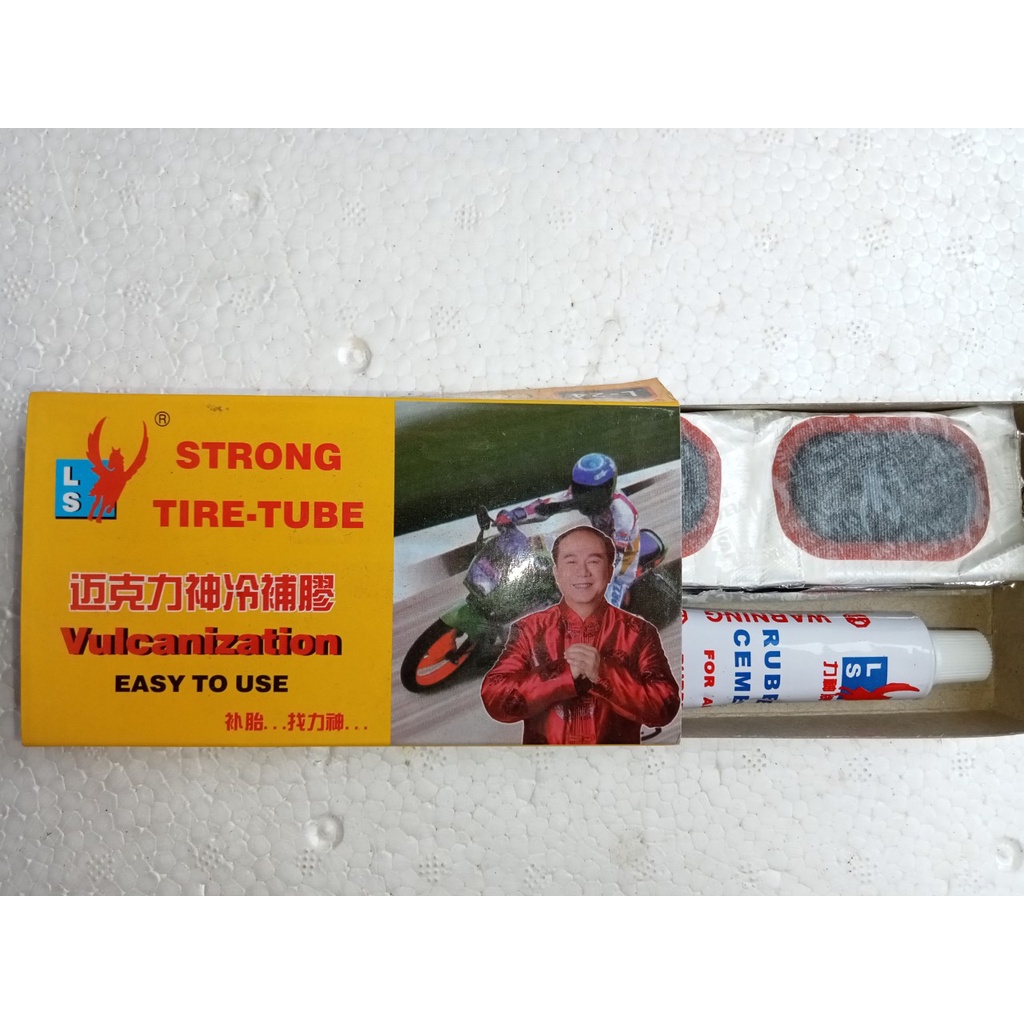 Hộp vá săm đa năng xe đạp/xe máy và tuýp keo