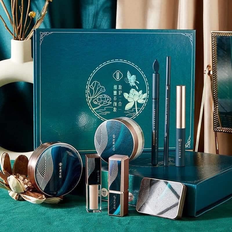 SẴN⚡CHÍNH HÃNG⚡Set Trang Điểm 💖 𝑭𝑹𝑬𝑬𝑺𝑯𝑰𝑷 💖 YOULIYOULA phiên bán Hoa Sen 8 Món | BigBuy360 - bigbuy360.vn