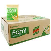 Thùng sữa đậu nành Fami Canxi bịch 200ml (40 bịch)