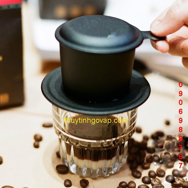 Bộ 3 ly thủy tinh cường lực cao cấp Libbey Everest Duratuff Rocks dung tích 355ml, pha Cafe Capuchino, Latte, sinh tố