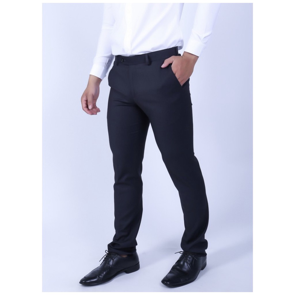 OWEN - Quần âu nam màu xanh đen dáng SLIMFIT - DÁNG ÔM chất nano co dãn