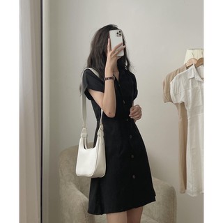 Váy sơmi túi ngực