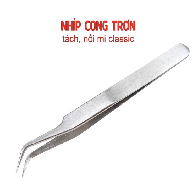 Cặp 2 Cây Nhíp Classic, Nhíp Tách Mi Nối Classic,Dụng Cụ Nối Mi