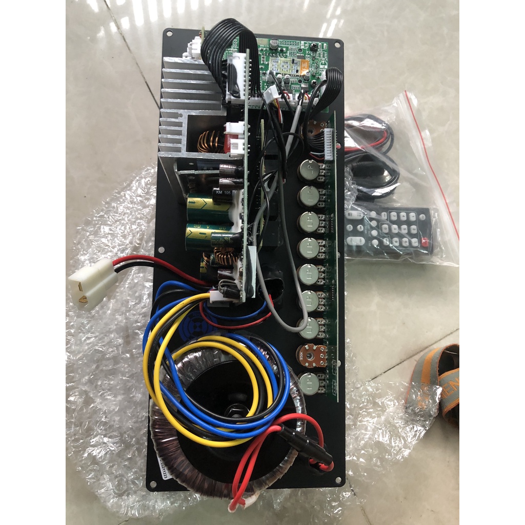 Mạch loa kéo 4 tất đôi có Reverb