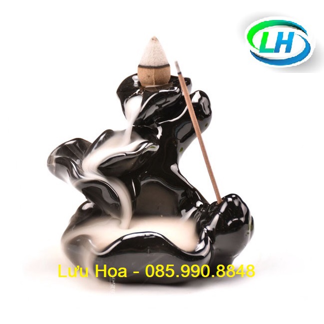 Thác khói trầm hương, Thác trầm khói ngược cao cấp - Tặng kèm nụ trầm, mẫu đẹp, đáp ứng mọi nhu cầu chơi trầm