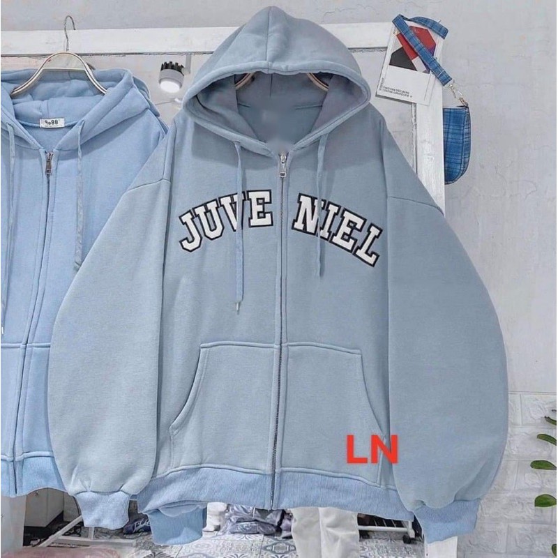 Áo khoá JUVENEL hai bên khoá LN12