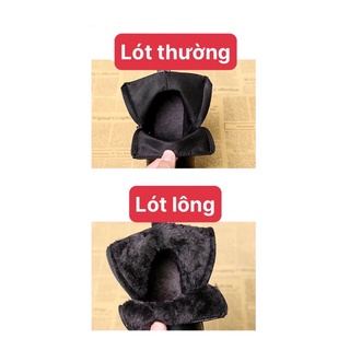 (Sẵn)Bốt nữ cổ ngắn cao cấp kèm ảnh thật
