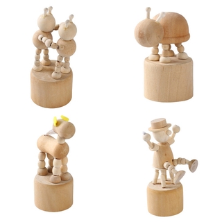 Búp bê gỗ diy trang trí