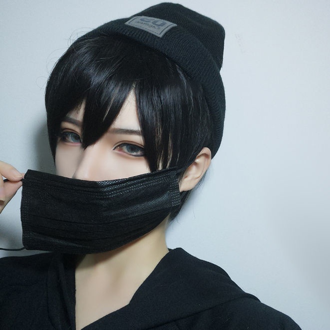 Tóc Giả Ngắn Hóa Trang Nhân Vật Anime Zhengtai Phong Cách Nhật Bản Cho Nam