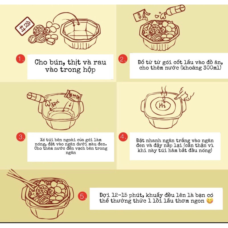 Chuyển phát nhanh Lẩu tự sôi Hải Đế Lao Haidilao | BigBuy360 - bigbuy360.vn