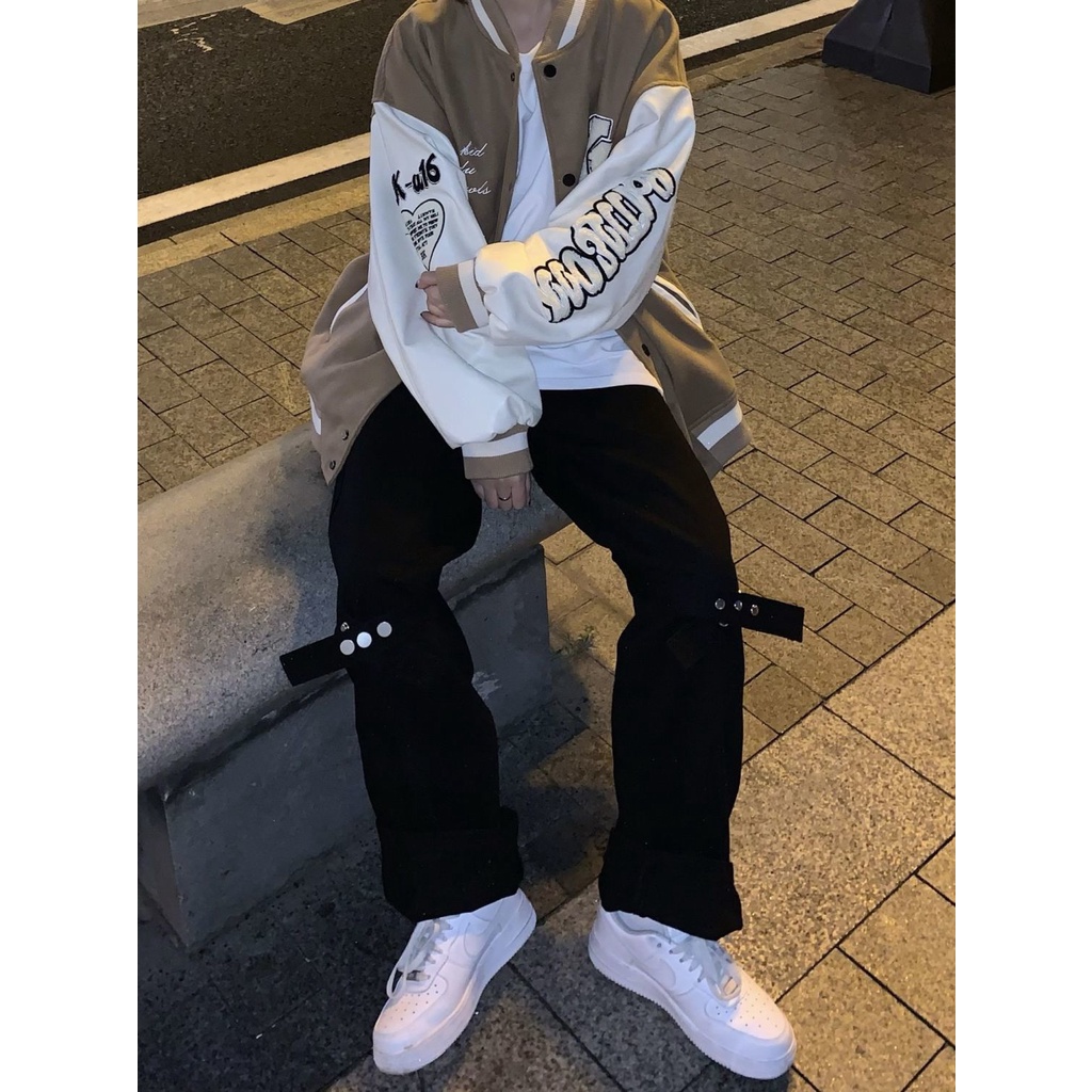 Women's Fashion Street Style Loose Flare Jeans
