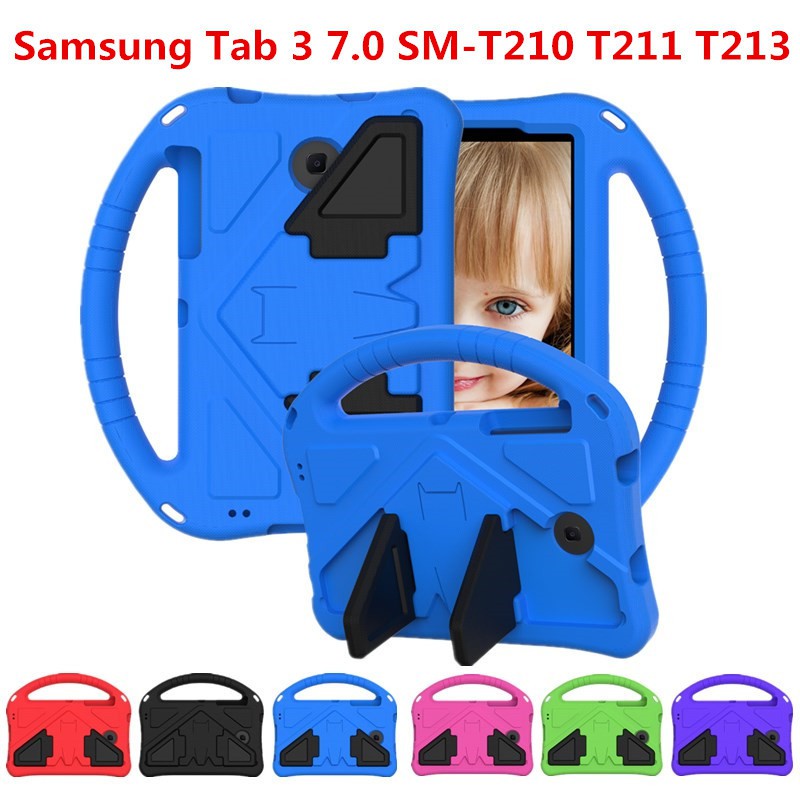Ốp Máy Tính Bảng Eva Chống Sốc An Toàn Cho Bé Samsung Galaxy Tab 3 7.0 Sm-t210 T211 T213 T217