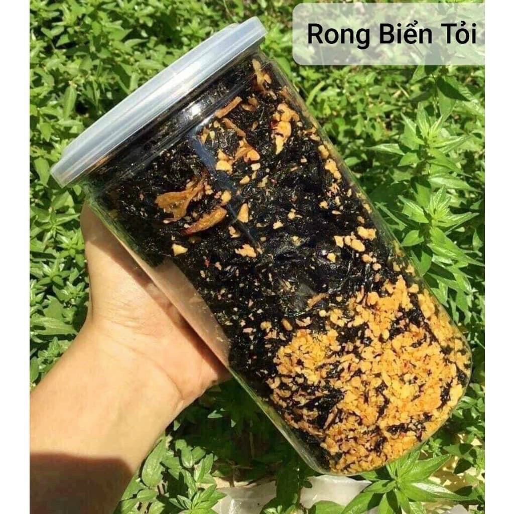 Rong biển cháy tỏi loại 200g shop 3AE đồ ăn vặt ngon bổ rẻ Hà Nội