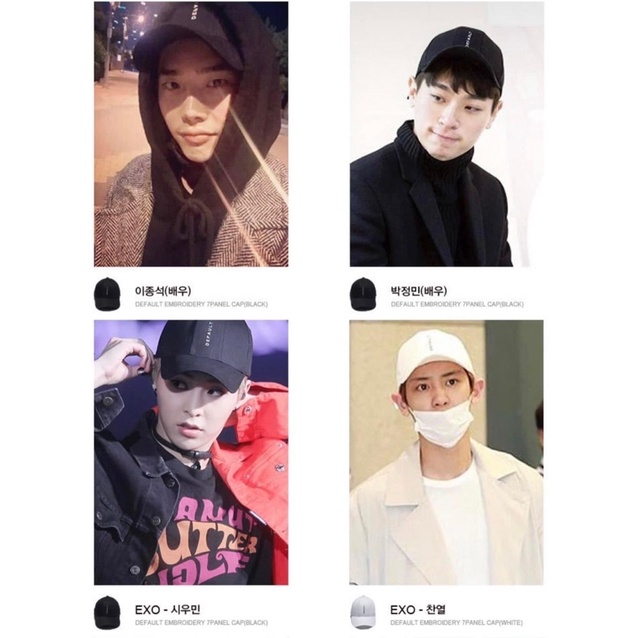 [Sẵn] Nón Default (Nón Idol)