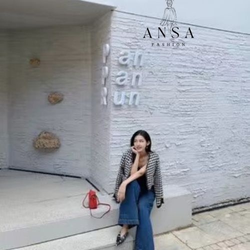 Áo khoác dạ tweed nữ phong cách Hàn Quốc | BigBuy360 - bigbuy360.vn