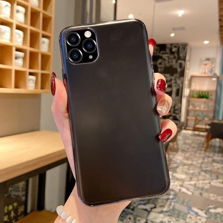 Ốp lưng Iphone nhám viền si mềm 7plus/8plus/x/xs/11/11promax/12/12promax - Dino Case dt01