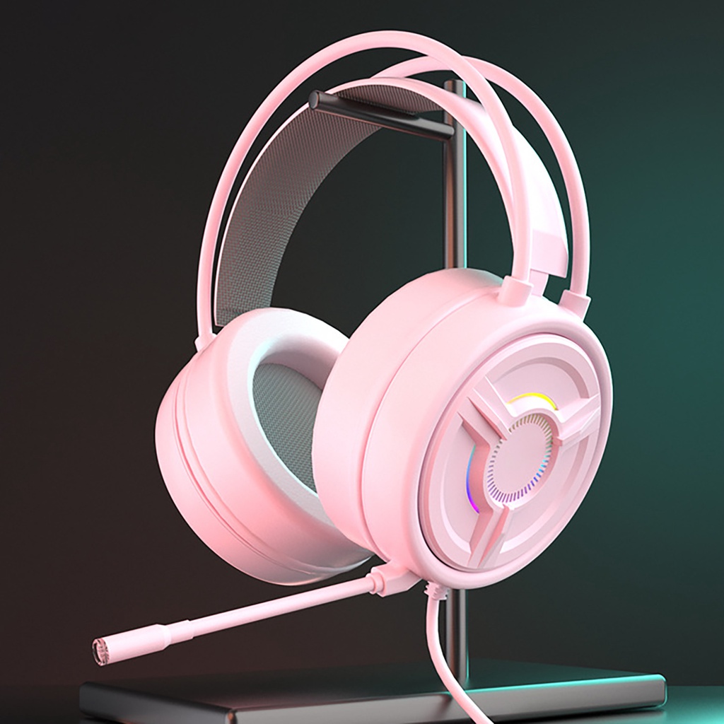 Tai nghe chụp tai có dây âm trầm hifi giảm tiếng ồn thiết kế trơn / tai mèo đáng yêu nghe nhạc chất lượng cao PSH-200