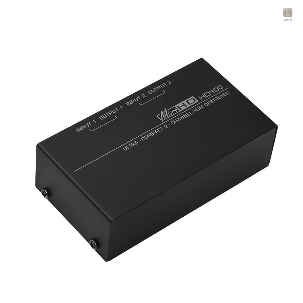 Bộ Lọc Tiếng Ồn 2 Kênh Hum Tia Cực Tím Với Đầu Vào 1/4 Inch TRS