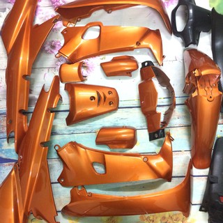 DÀN áo xe Wave nhỏ đời 2004 MÀU TRẮNG-wave alpha - Full vỏ NHỰA nguyên sinh xe Wave ZX