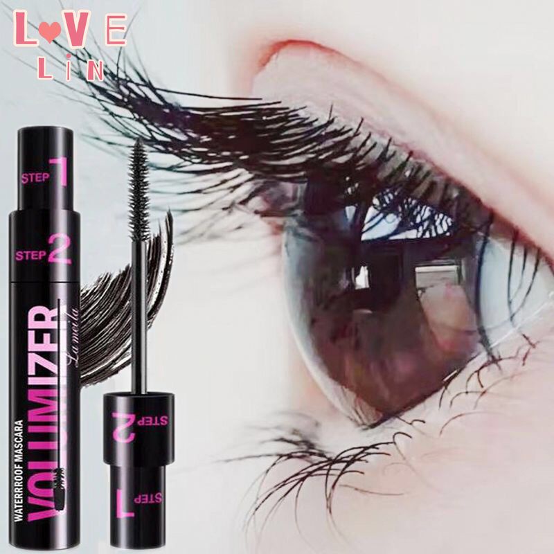 Mascara Làm Cong Và Dày Mi 2 Trong 1 2 Trong 1 Tạo Đôi Mắt To Và Dày