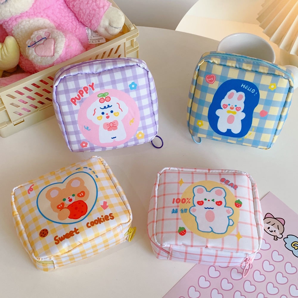 Túi Đựng Băng Vệ Sinh Thiết Kế Nhỏ Gọn Dễ Thương Dành Cho Nữ Sinh