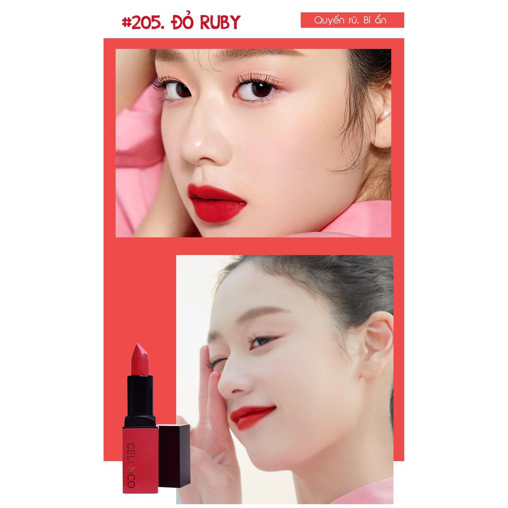 Son lì có dưỡng Cellnco Colour Kiss Lipstick | BigBuy360 - bigbuy360.vn