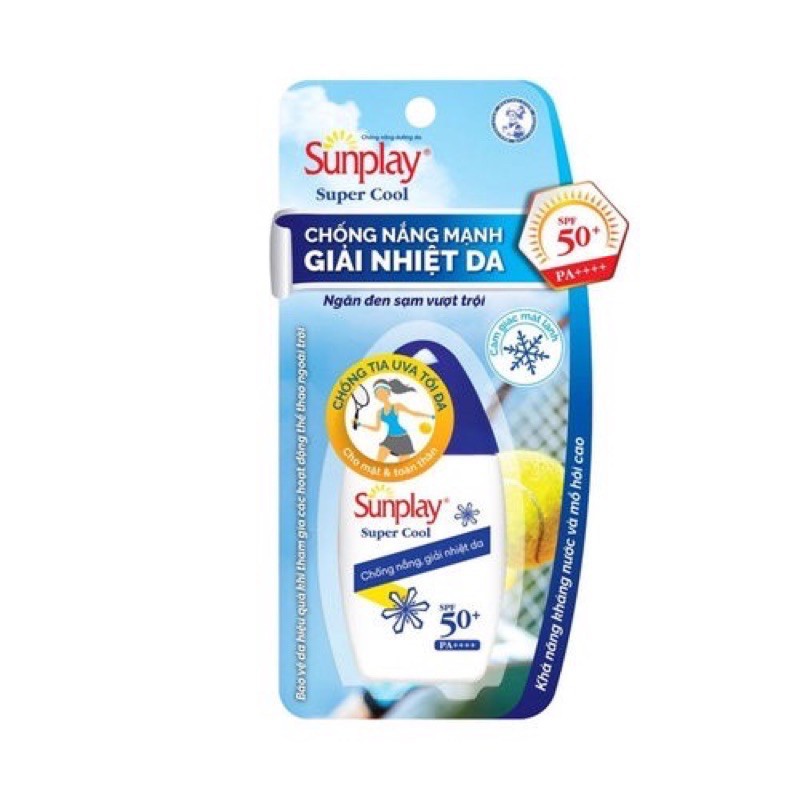 Sữa chống nắng giải nhiệt da Sunplay Super Cool SPF50+ PA++++ 30g