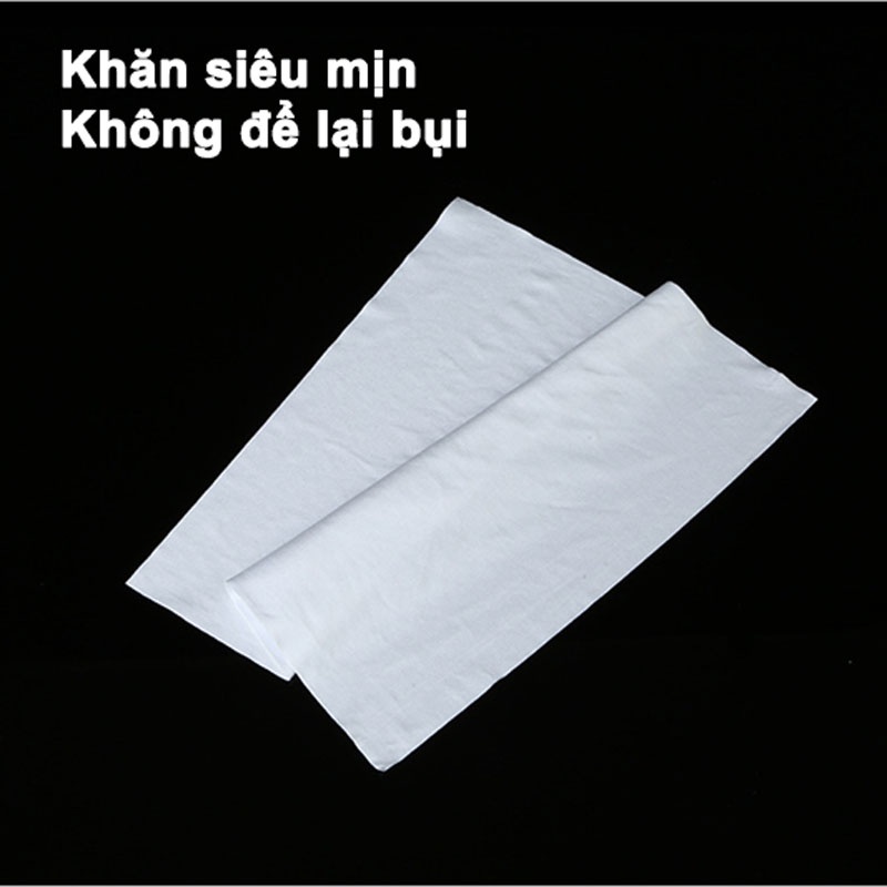 Khăn Dwiper lau lens ống kính, kính mắt và các thiết bị quang học siêu mịn 10*10cm