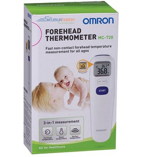 Nhiệt kế đo trán OMRON MC-720 - Nhiệt kế thông minh dành cho bé