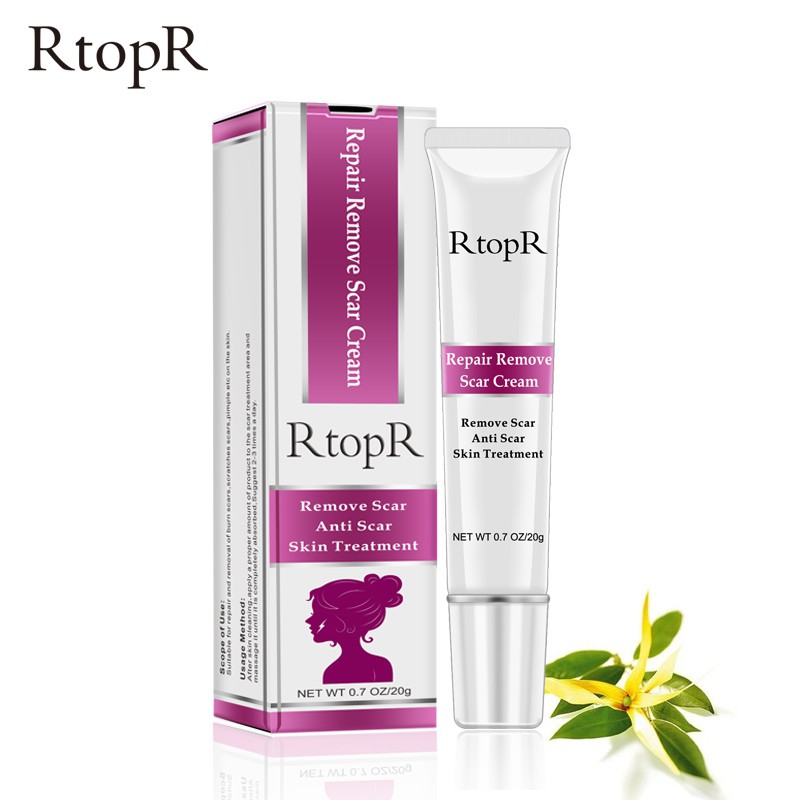 Kem bôi xóa sẹo RtopR 20g dưỡng ẩm làm trắng da làm mờ sẹo vết rạn vết chai cải thiện mụn đầu đen  | BigBuy360 - bigbuy360.vn