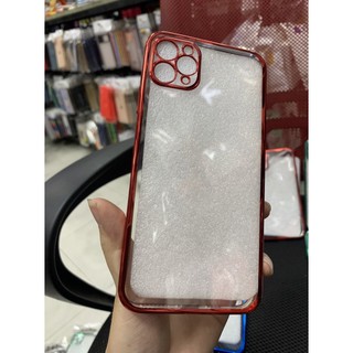 Ốp lưng iphone 11 (6.1), 11 pro max (6.5) dẻo xi viền màu