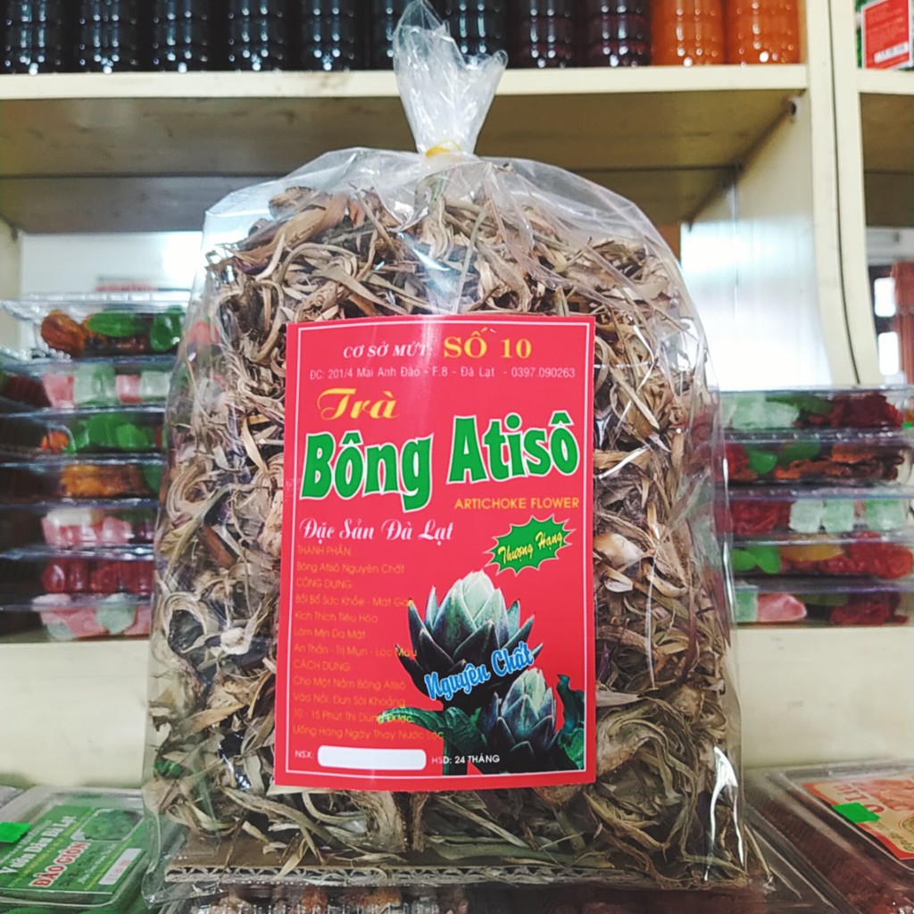 [MIMOSA SHOP] 500GR BÔNG ATISO KHÔ ĐÀ LẠT LOẠI ĐẶC BIỆT 100% BÔNG ATISO NGUYÊN CHẤT | ĐẶC SẢN ĐÀ LẠT