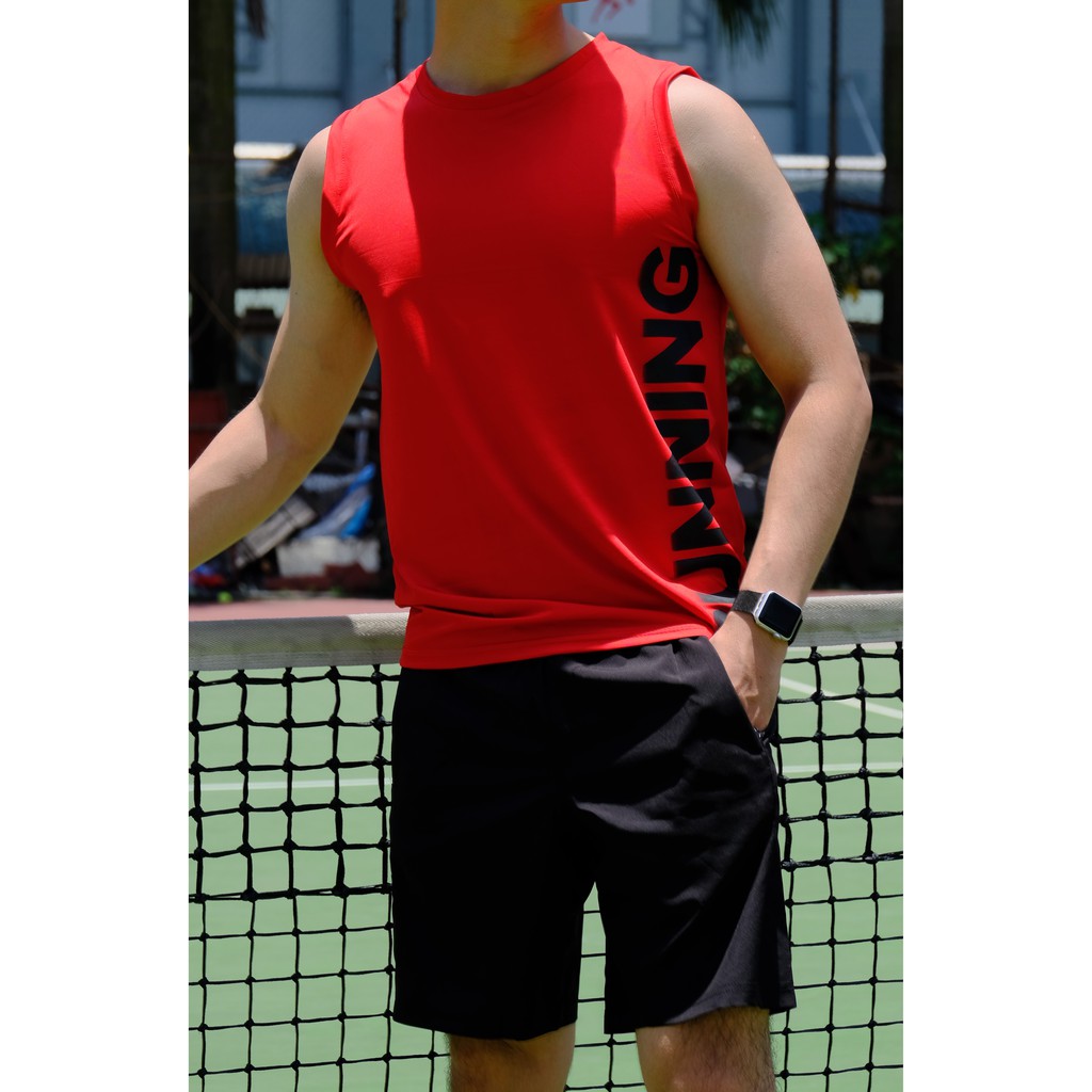 Áo ba lỗ nam THE 1992 Áo tanktop sát nách nam RUNNING | BigBuy360 - bigbuy360.vn