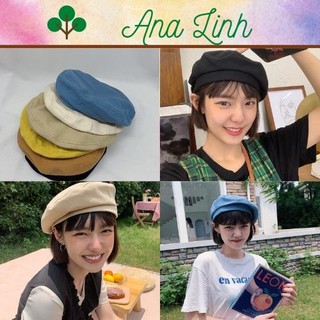 Mũ nón baret trơn nhiều màu sắc