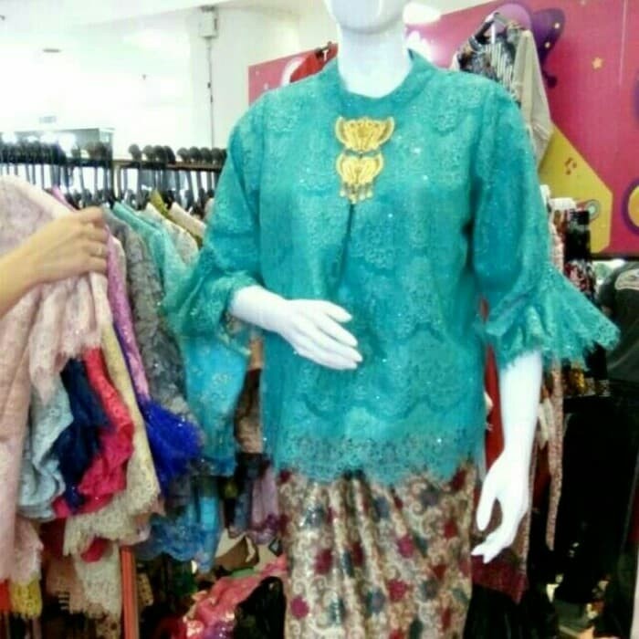 ✨Sai lầm.✨ - Vải Thổ Cẩm Ren Lấp Lánh. Vải May Quần Áo kebaya Của Javanese