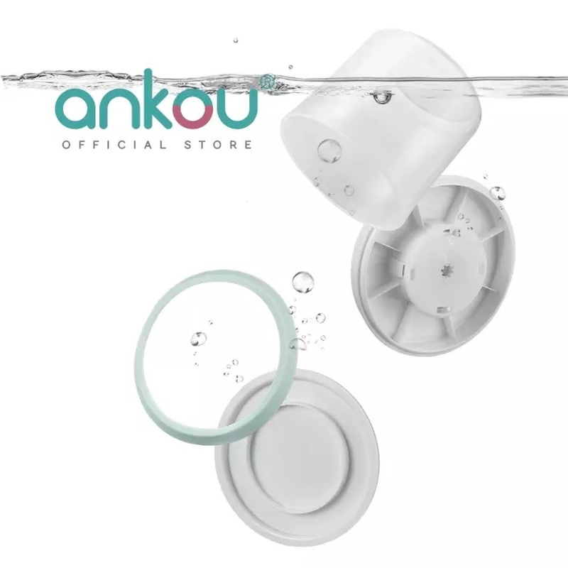 Hộp đựng sữa bột OSSAYI có muỗng đong đóng kín 2000ml tiện lợi