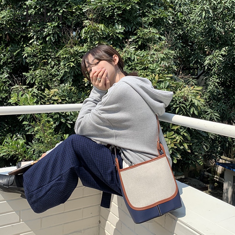 Dela Túi Xách Sức Chứa Lớn Mẫu Mới Thời Trang Thu Đông Cho Nữ