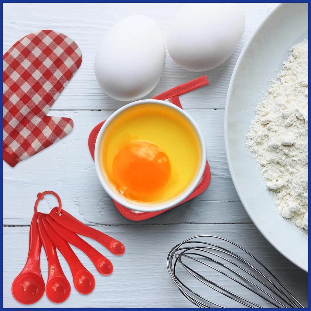 Bộ Dụng Cụ Nấu Ăn Cho Trẻ Em Gồm Áo + Mũ + Tạp Dề + Muỗng Hỗ Trợ Nấu Ăn