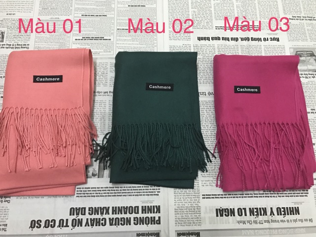 Khăn Cashmere chất siêu đẹp ( cam kết luôn )